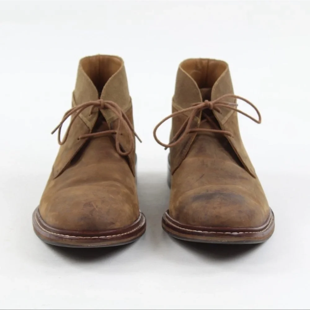Cole Haan Benton Welt Chukkas In Camel